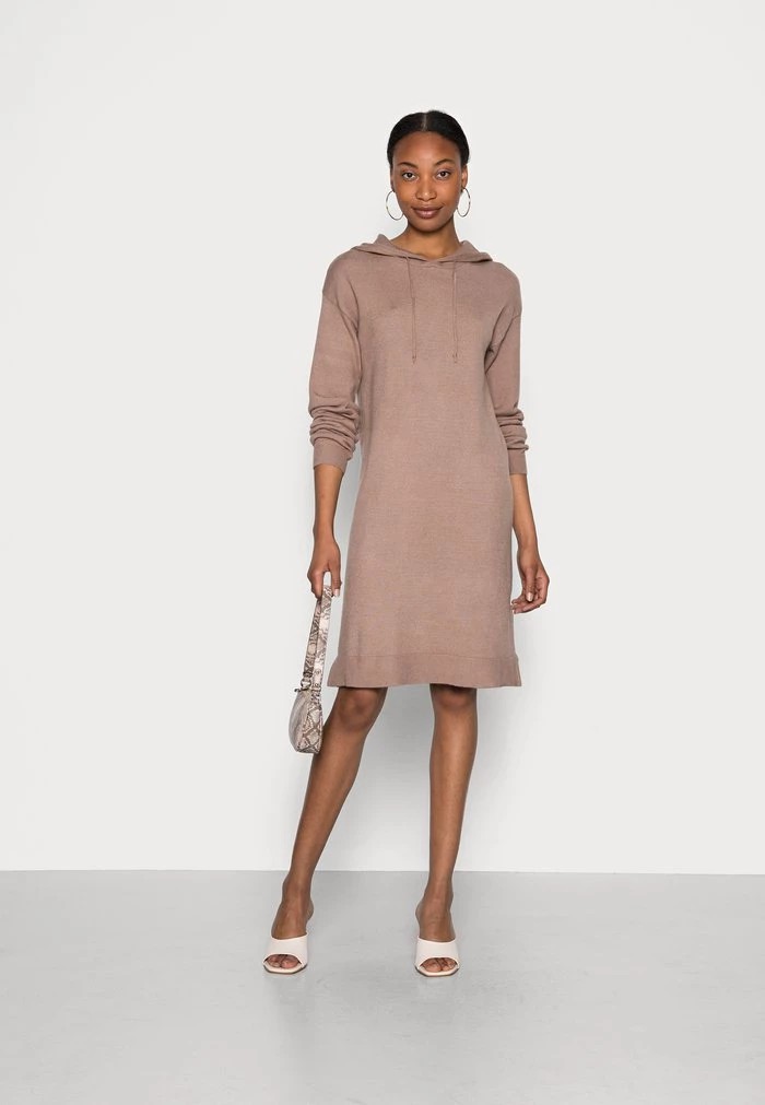 Peignoir ANNA FIELD Anna Field Jumper Dress Grise Marron Femme | ZEC-0797916